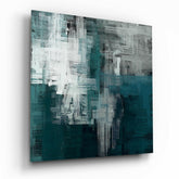 Green Touch Glass Wall Art.